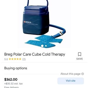 Breg Polar Care Tube Cold Therapy